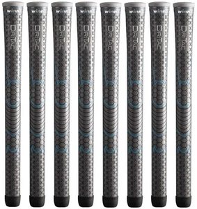 8 x Winn Dri-Tac DriTac AVS Soft Gray Blue Ladies Undersize Golf Grip 3DT-GY NEW - Picture 1 of 5