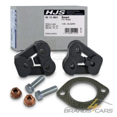 HJS MONTAGESATZ ENDSCHALLDÄMPFER FÜR SMART FORTWO 451 1.0 +Turbo BJ AB 07 - Bild 1 von 3