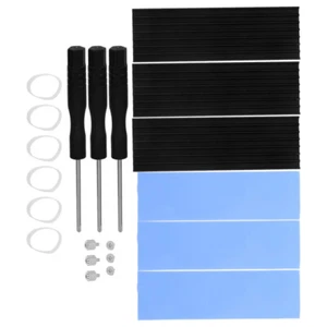 3 Set SSD-Kühlkörper-Set, SSD-Wärmepad, Festplatten-Kühlkörper, - Bild 1 von 12