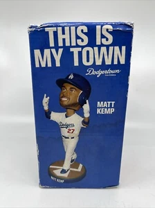 2009 Los Angeles Dodgers Matt Kemp Bobblehead - THIS IS MY TOWN - NIB - Picture 1 of 4