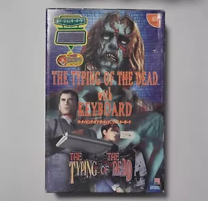 Sega Dreamcast The Typing of The Dead with Keyboard boxed Japan DC game US Selle - Picture 1 of 6