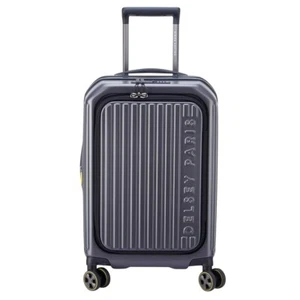 Delsey Paris 22" Front Lid Carry-On Hardside Spinner Luggage, Graphit - Picture 1 of 5