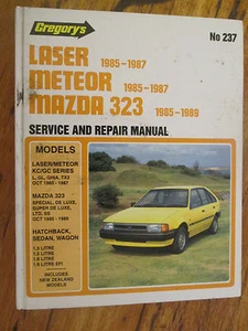 GREGORYS Ford Laser Meteor 1985-1987 Mazda 323 Service & Repair Manual 1985 - 89 - Picture 1 of 1