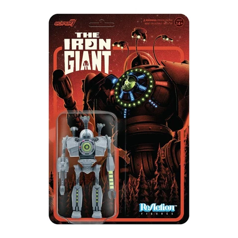 The Iron Giant Attack Mode Version Super 7 Reaction Figure 3.75" Cover