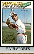 1977 Topps #135 Mark Belanger  Baltimore Orioles