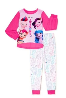 My Little Pony 2 piece Girls pajama set - size  7/8 - Image 1 of 3