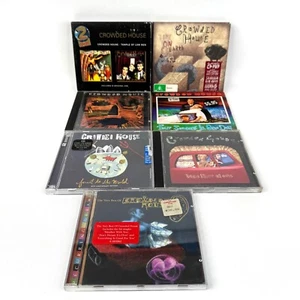 Crowded House CD Album Lot x7 Recurring Dream, Farewell to the World, Woodface - Picture 1 of 5