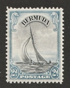 1936-40 Bermuda Sc# 108 - 2d Yacht "Lucie"- MH postage stamp Cv$5.75 - Picture 1 of 1