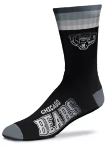 Chicago Bears Football schwarz & grau Platinum Deuce Crew-Socken - Bild 1 von 1
