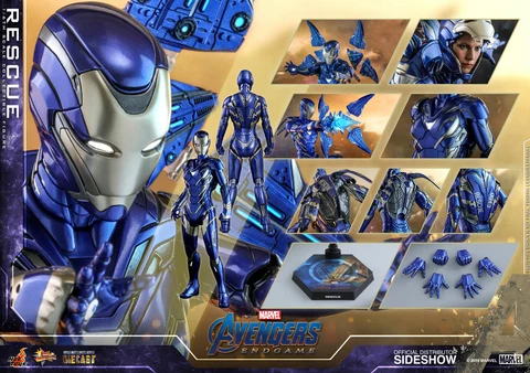 CLEARANCE! 1/6 HOT TOYS MMS538D32 AVENGERS: ENDGAME MK49 PEPPER POTTS RESCUE Cover