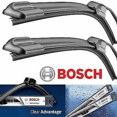 2 Bosch Clear Advantage Wiper Blades Toyota Tundra 2007 - 2017 Size 26 and 22 Foto 1 de 4