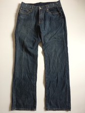 Seven 7 Jeans Mens 32x32 Blue Relaxed Straight Leg Denim Jeans Pants