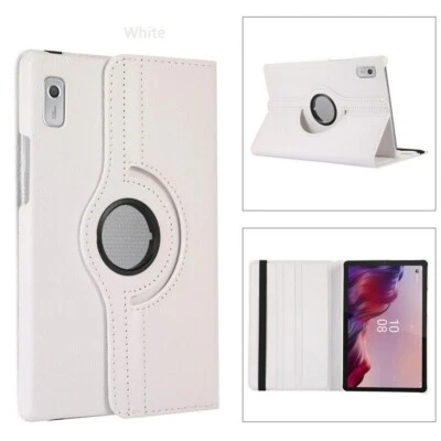 For Lenovo Tab P12 TB370FU TB371FC 12.7" Tablet Case Leather Rotate Stand Cover - Image 1 of 4