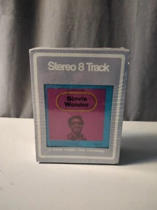 Stevie Wonder Looking Back 2 8-track Tape Set SEALED! Motown M-804-T2 BRAND NEW! - Picture 1 of 4