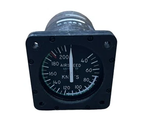 Aerosonic Corp. Airspeed Indicator 40-210 Knot (Piper P/N PS50049-69) 25020-1160 - Bild 1 von 5