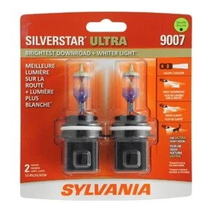 Sylvania: 9007 Silverstar Ultra Halogen Headlight Bulb (2 Pack) - Picture 1 of 8