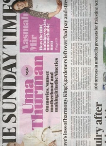 Sunday Times 20 de julio de 2025 100 arrestos en marcha pro Palestina, Highgrove - Imagen 1 de 2