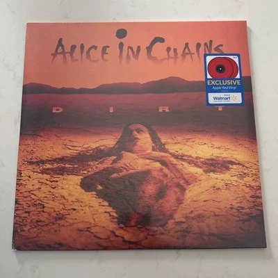 Alice In Chains - Dirt - Limited Edition Apple Red Vinyl 2 LP Walmart Exclusive - Image 1 of 2