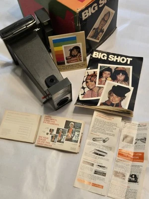 Cámara Polaroid Portrait Land Big Shot caja original e instrucciones de cámara/película Foto 1 de 4