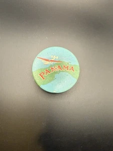 Vintage Panama Typewriter Ribbon Advertising Cans w/ Airplane - Picture 1 of 6