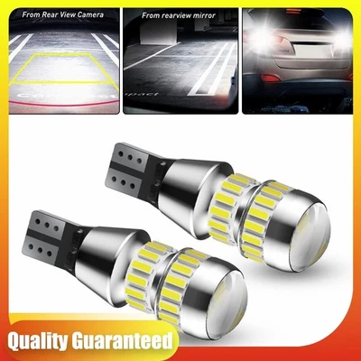 Bombillas LED blancas luz de reversa de respaldo para Cadillac ATS/XTS 13-2019 CTS 2014-2019 Foto 1 de 4