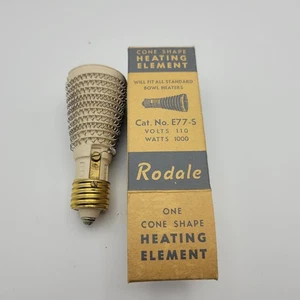 Rodale Heating Element E77-S Cone Shape 110 V 1000 W NOS Vintage - Picture 1 of 6