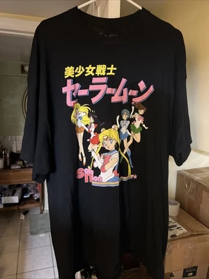 Camisa Gráfica Sailor Moon XXL Nueva Mercurio Marte Venus Júpiter Foto 1 de 2