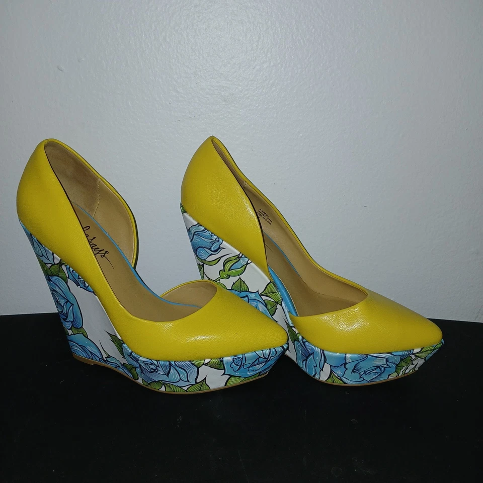 CUNHA FEMININA AMARELA TAMANHO 7.5 TAYLOR SAYS - Imagem 1 de 4