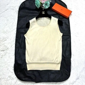 HERMES Gaultier Archive Cut and Sew Silk Stripe 36 F/S from Japan - Imagen 1 de 10