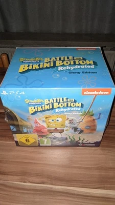 Spongebob SquarePants: Battle for Bikini Bottom - Shiny Edition - PS4 - Neu OVP - Bild 1 von 3