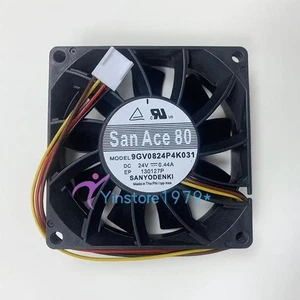 1 Stk. Neu Sanyo 9GV0824P4K031 Inverter Lüfter 8025 DC24V 0,44A 8CM 4Pin - Bild 1 von 1