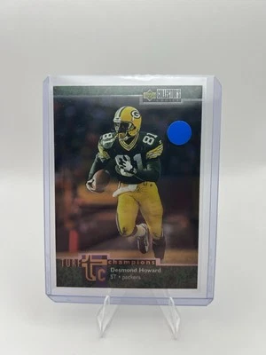1997 Upper Deck Collector's Choice - Turf Champions Desmond Howard #TC22 - Image 1 of 2
