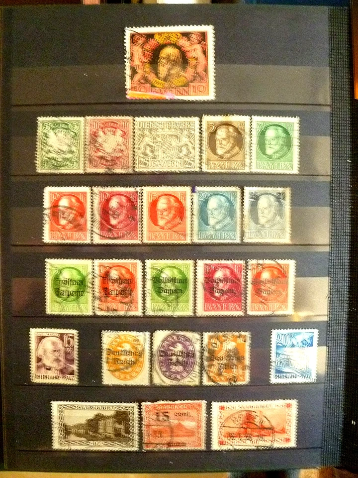 Independent Bavaria & French occupied Saar as result of German World War1 loss. - Image 1 of 1