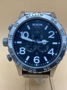 Reloj Nixon 51-30 CHRONO Plateado/Negro SIMPLIFICA EL 51-30 - Imagen 1 de 24