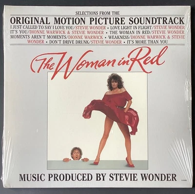 STEVIE WONDER ~ THE WOMAN IN RED Orig *SEALED* 1984 Soundtrack FUNK SOUL LP NEW - Image 1 of 4