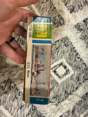 Pyro USS Maine Model vintage  - Image 1 of 4