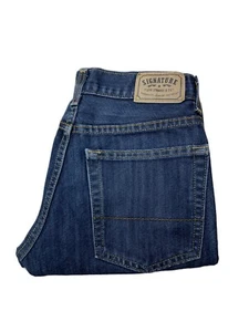 LEVI'S SIGNATURE BOYS Athletic Fit STRAIGHT MEDIUM WASH JEANS SZ 14R (27x27 - Picture 1 of 9