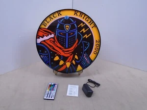 Black Knight 2000 Knight Pinball 15-inch Round LED Wall Display light box - Picture 1 of 5