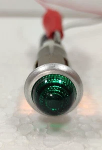 22mm GREEN Indicator lamp GAZ UAZ ZIL KAMAZ LADA MOSKVICH UNIVERSAL - Bild 1 von 4
