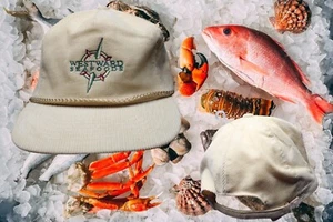 Gorra de pana de colección Hatward Westward Seafood Alaska pesca arrastrero publicidad - Imagen 1 de 11