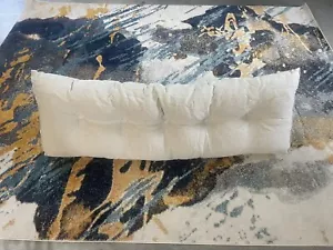 WOWMAX Soft Headboard Triangular Wedge Reading Pillow Daybed Backrest Cushion - Picture 1 of 8
