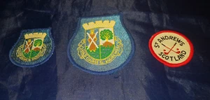 x3 St Andrews Scotland Sew On Embroidered Patches Cloth Badges - Picture 1 of 2