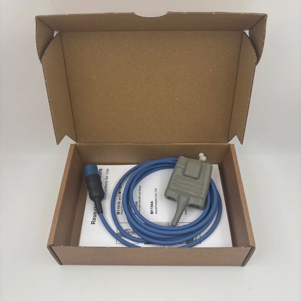 M1191B OEM Philips Adult Reusable Spo2 Soft Finger Sensor