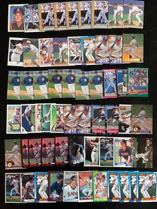 Wally Joyner Card Lot (258) Rookie Inserts Topps Donruss Fleer Upper Deck Score