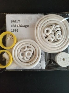 Kit Elastiques Flipper - OLD CHICAGO - 1976 - BALLY - Pinball Rubber Kit - Picture 1 of 1