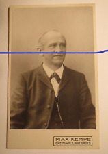 Theologie Professor Hermann Cremer - Universität Greifswald - um 1900 / CDV