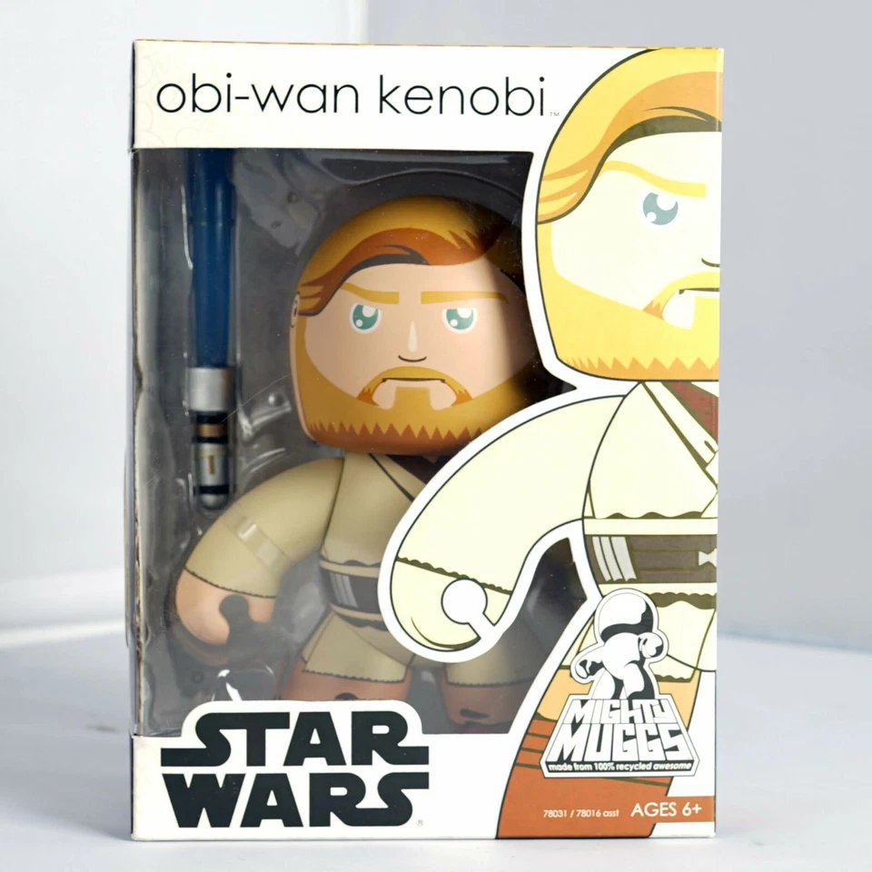 Figura de acción Star Wars Obi-Wan Kenobi Mighty Muggs Foto 1 de 3
