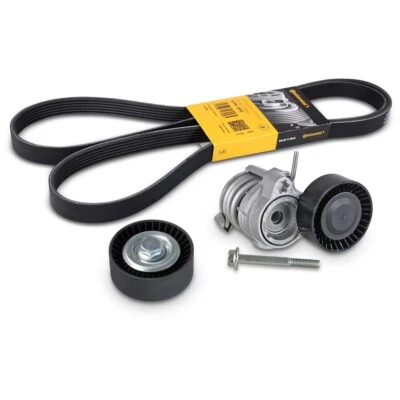 CONTI KEILRIPPENRIEMEN + RIEMENSPANNER FÜR BMW 1-ER E81 3-ER E90 5-ER E60 X1 X3 - Bild 1 von 4