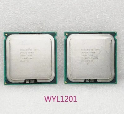 2PCS Intel Xeon X5492 SLBBD 3.4G quad-core 3400MHz LGA771 processor - Image 1 of 3