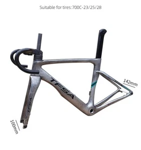 Windbreaker Framesets Carbon Full Inner Line Disc Brake Bottom Bracket BSA Frame - Picture 1 of 30